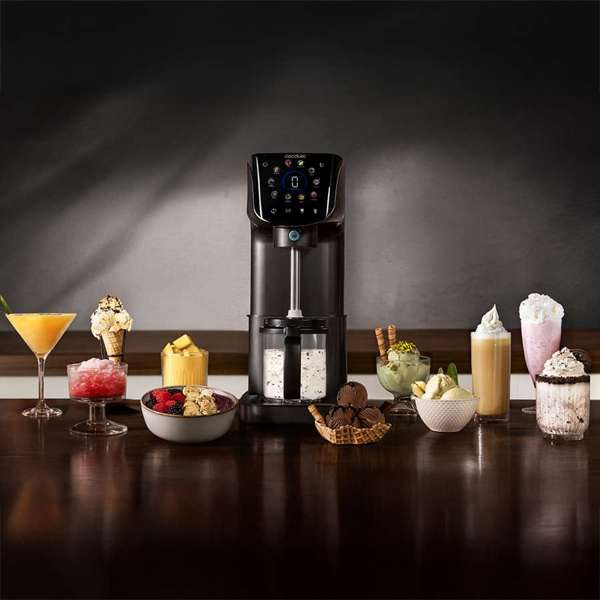 صانعة آيس كريم Cecotec Gelatec 2100 بسعة 2.1 لتر و10 برامج مع تقنية Cream-IN | Cecotec Gelatec 2100 Ice Cream Maker 2.1L with 10 Programs Cream-IN Technology