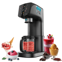 صانعة آيس كريم Cecotec Gelatec 2100 بسعة 2.1 لتر و10 برامج مع تقنية Cream-IN | Cecotec Gelatec 2100 Ice Cream Maker 2.1L with 10 Programs Cream-IN Technology