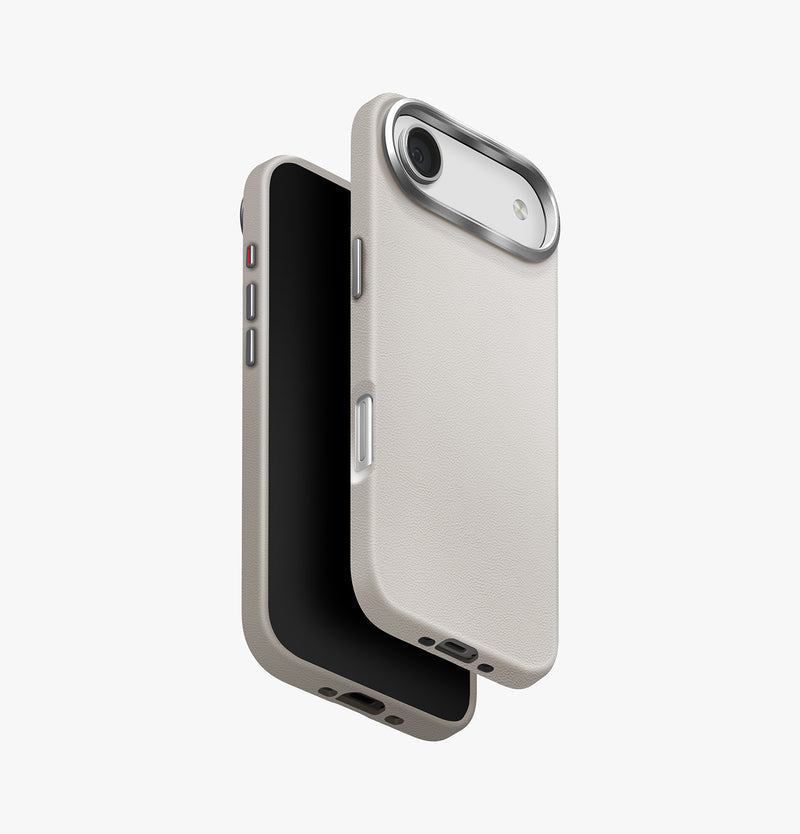 UNIQ Lyden premium leatherette case for iPhone Air Clay - main view