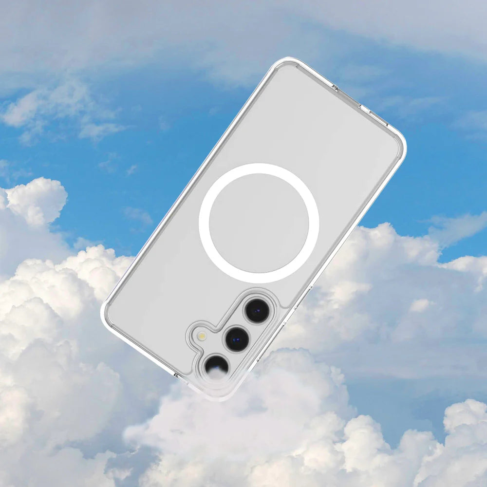 UGREEN Classy Clear Magnetic Protective Case for Samsung Galaxy S25 Clear | حافظة حماية مغناطيسية شفافة أنيقة من يوجرين لسامسونج جالاكسي S25