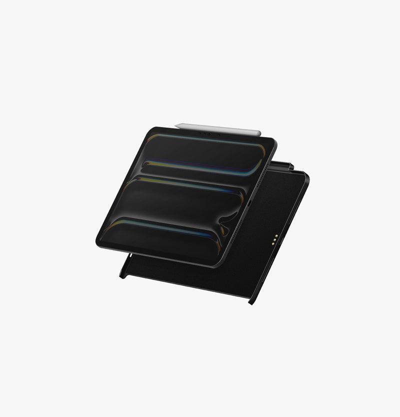 UNIQ Axel snap-easy magnetic back case for iPad Pro 13 inch Black
