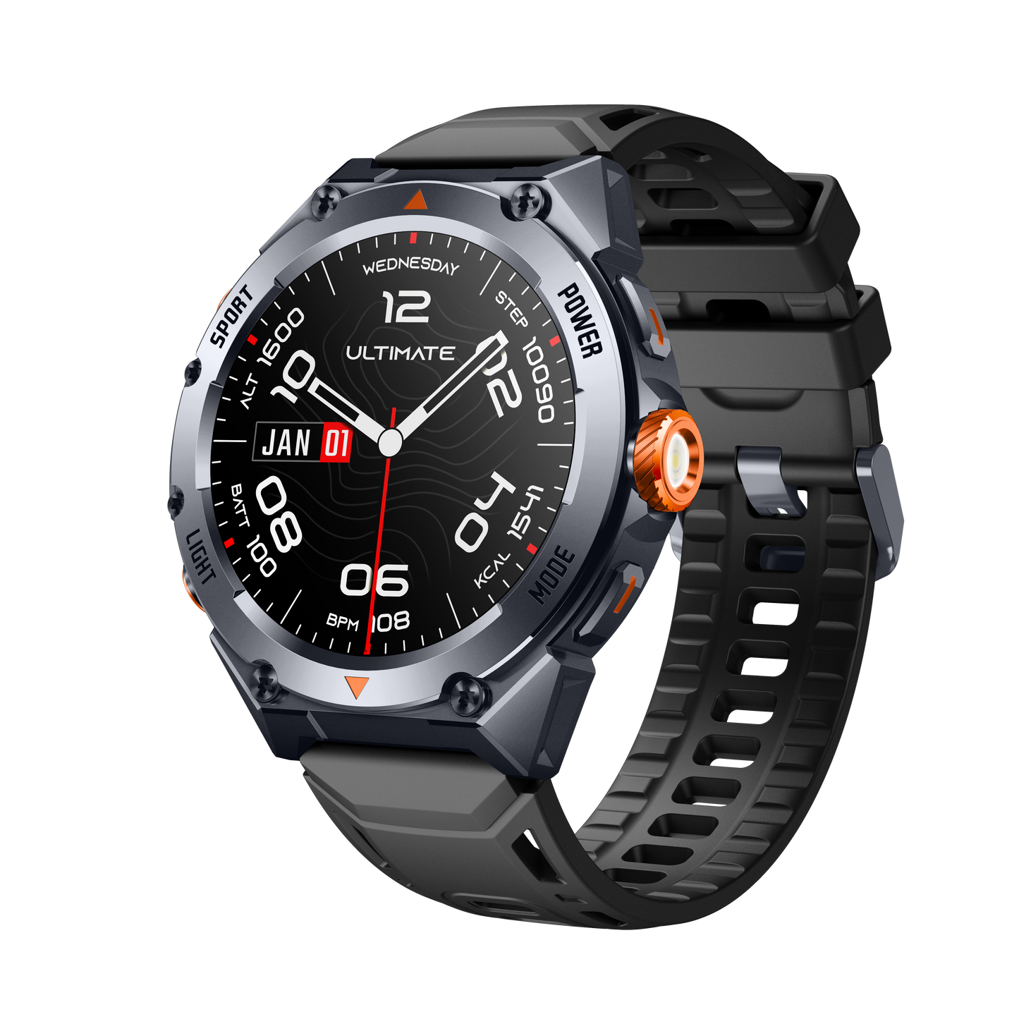 ساعة ماستر G1 الذكية بشاشة AMOLED ومكالمات بلوتوث | Master Watch G1 Smart Watch With AMOLED Display and BT Calling