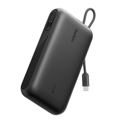 باور بانك بيلكن ألترا تشارج بسعة 20000 مللي أمبير وقدرة 45 واط مع كابل USB-C مدمج وشاشة Black
