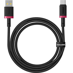 كابل Baseus Dura USB إلى C 60W 1م أحمر وأسود - Baseus Dura Cable USB to C 60W 1m Red+Black