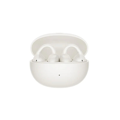 Baseus Bass BC1 Open-Ear Earbuds White - سماعات بيسوس باس BC1 مفتوحة الأذن بيضاء
