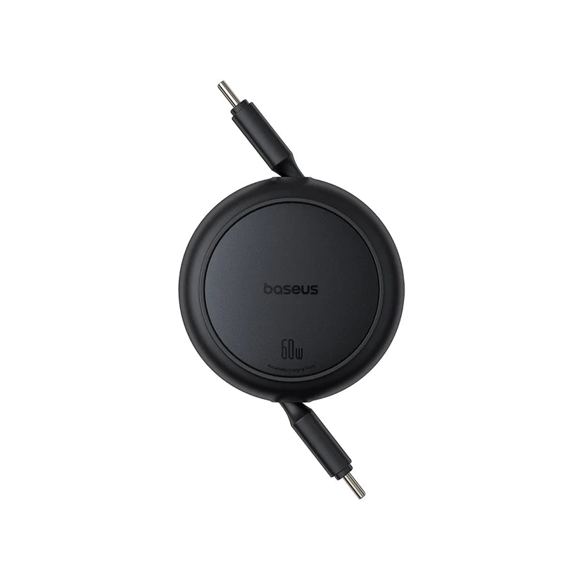 Baseus Free2Pull Mini Cable C-C 60W 1m - كابل بيسوس قابل للسحب