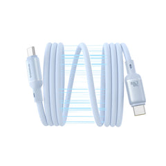 كابل Baseus PicoGo المغناطيسي C-C 240W | Baseus PicoGo Magnetic Cable C→C 240W 1m Blue