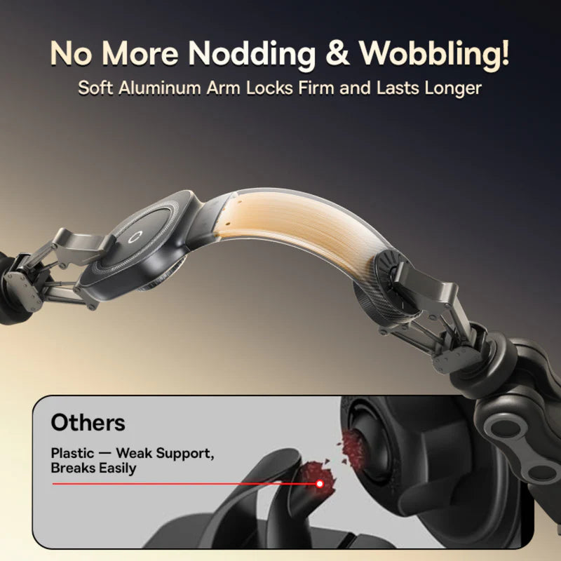 Baseus PrimeTrip C03 Magnetic Mount Stick-on Black - حامل سيارة مغناطيسي بيسوس برايم تريب C03 لاصق أسود