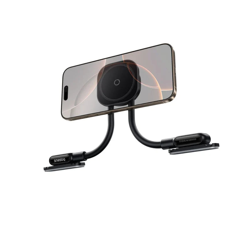 Baseus PrimeTrip C03s Magnetic Mount Stick-on Black - حامل سيارة مغناطيسي بيسوس برايم تريب C03s لاصق أسود