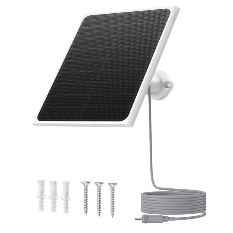 Baseus Security A1 Solar Panel 3W - لوحة طاقة شمسية لكاميرات المراقبة
