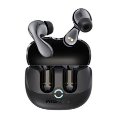 Promate Baton Hybrid ANC TWS Earbuds 500mAh Black-Front