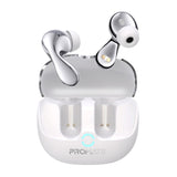 سماعات بروميت باتون اللاسلكية بعزل الضوضاء الهجين - أبيض | Promate Baton High-Definition Hybrid ANC TWS Earbuds with IntelliTouch - White