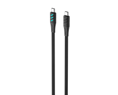 كيبل هافيت CB6254 تايب سي الى تايب سي بقدرة شحن 60 واط وبطول 1متر | Havit CB6254 USB-C to USB-C Cable 60W Fast Charging 1M