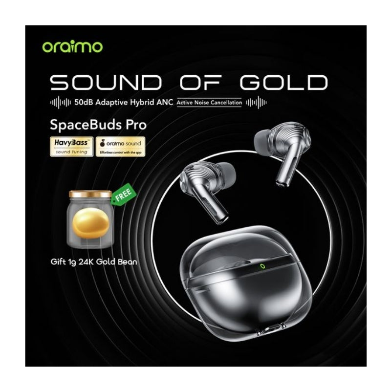 سماعات اورايمو Spacebuds Pro اللاسلكية | Oraimo SpaceBuds Pro