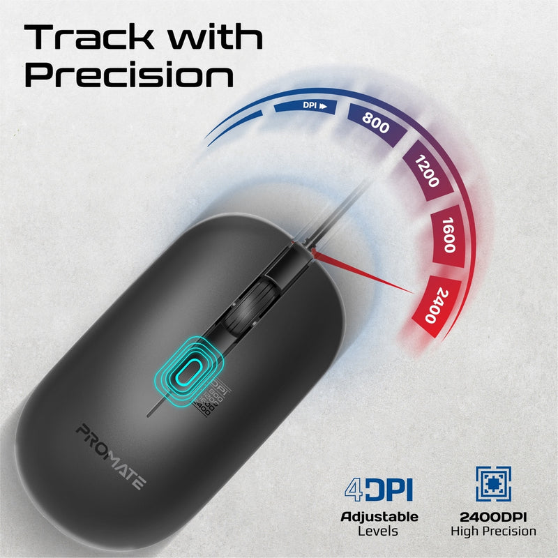 Promate CM-2400 anti-slip silicone grip detail