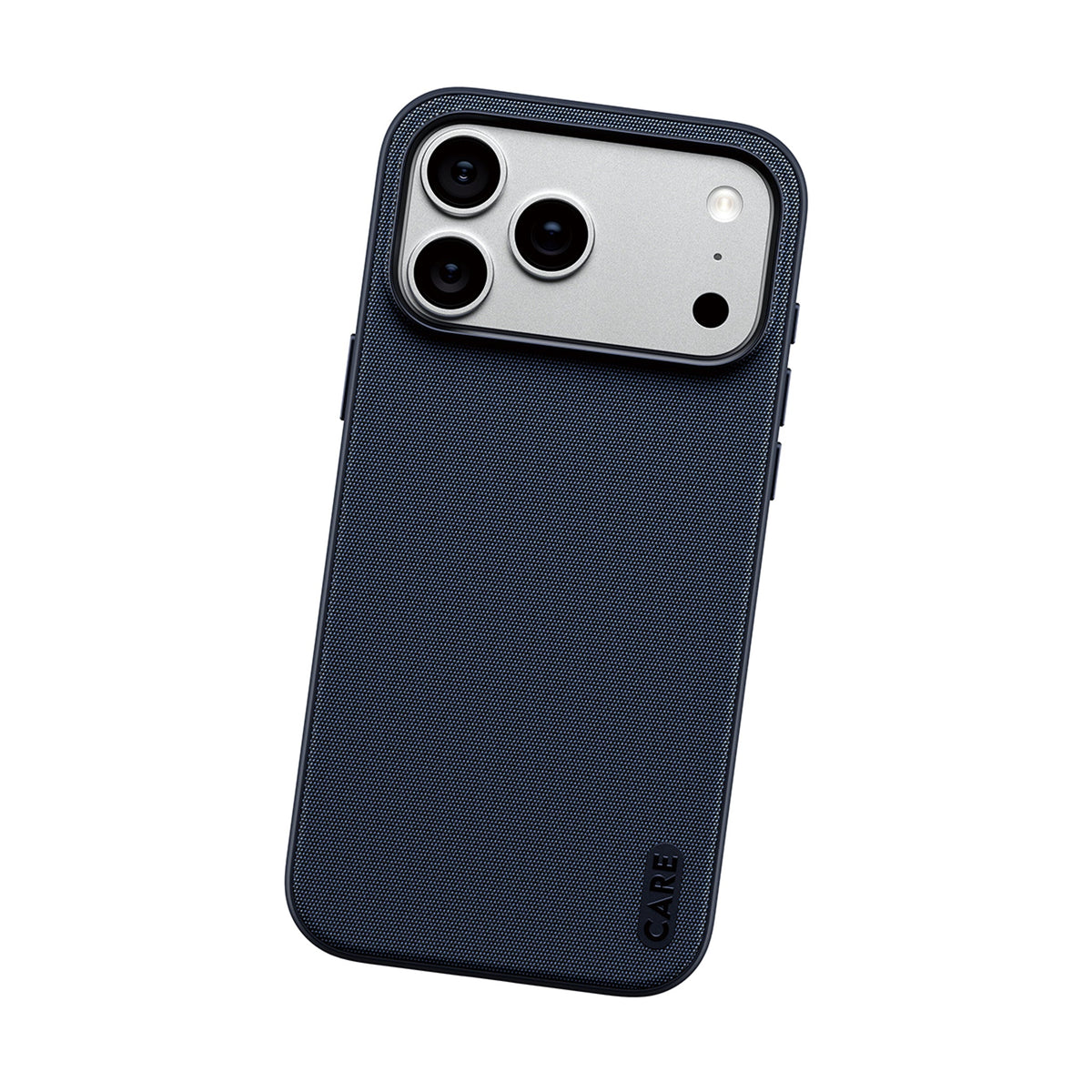 بانزر جلاس كفر قماشي أزرق لهاتف iPhone 18 Pro Max / iPhone 17 Pro Max | CARE by PanzerGlass Fusion Fabric Case Blue with MagSafe iPhone 18 Pro Max | 17 Pro Max