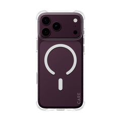 بانزر جلاس كفر شفاف بحلقة بيضاء لهاتف iPhone 18 Pro Max / iPhone 17 Pro Max | CARE by PanzerGlass Samba Case Transparent with White MagSafe iPhone 18 Pro Max | 17 Pro Max