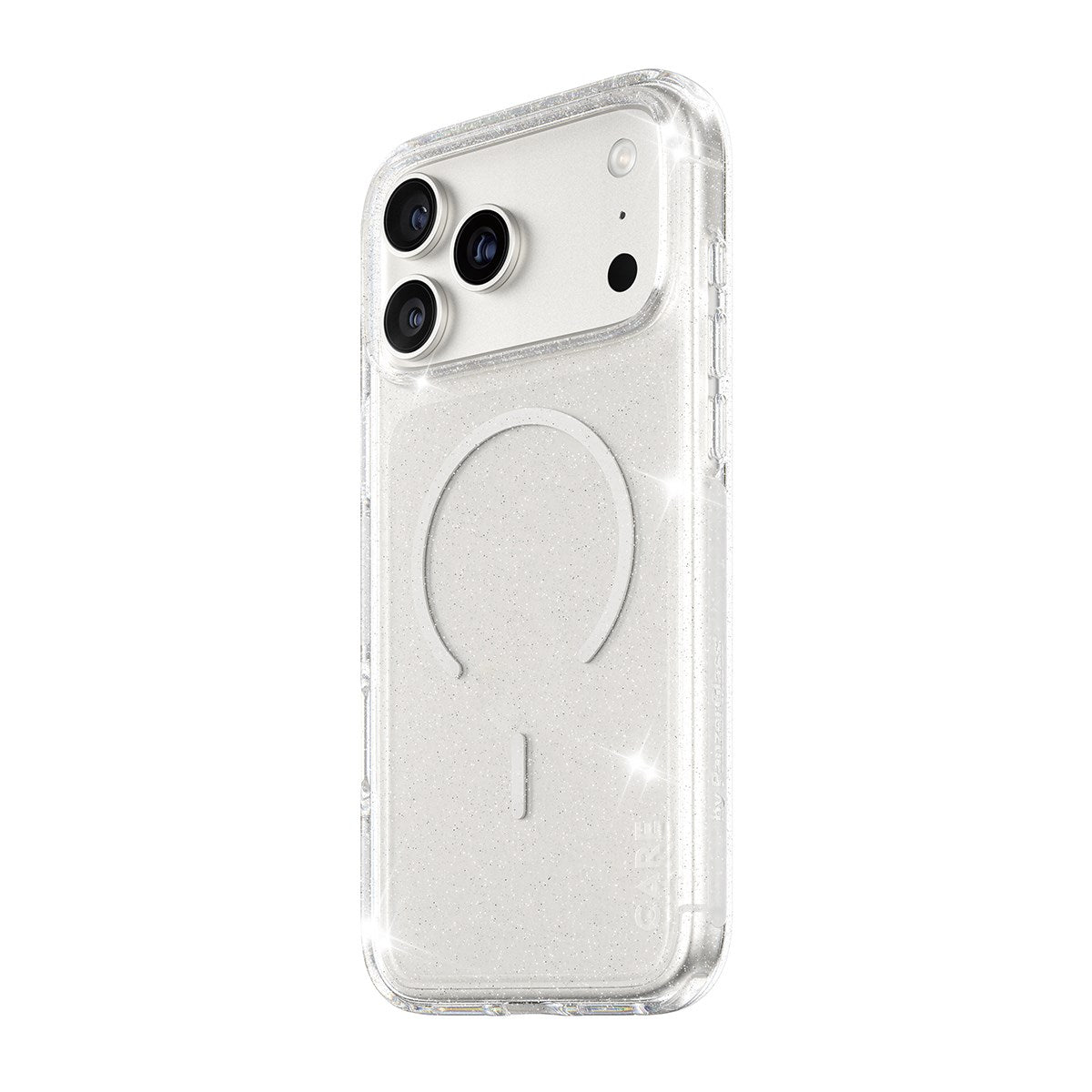 بانزر جلاس كفر ستار ليت بحلقة بيضاء لهاتف iPhone 18 Pro Max / iPhone 17 Pro Max | CARE by PanzerGlass Star Lit Case with White MagSafe iPhone 18 Pro Max | 17 Pro Max