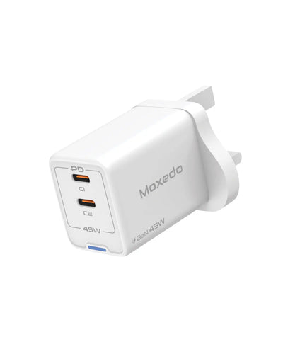 Moxedo Volton Pro 45W GaN Wall Charger Dual USB-C - Main