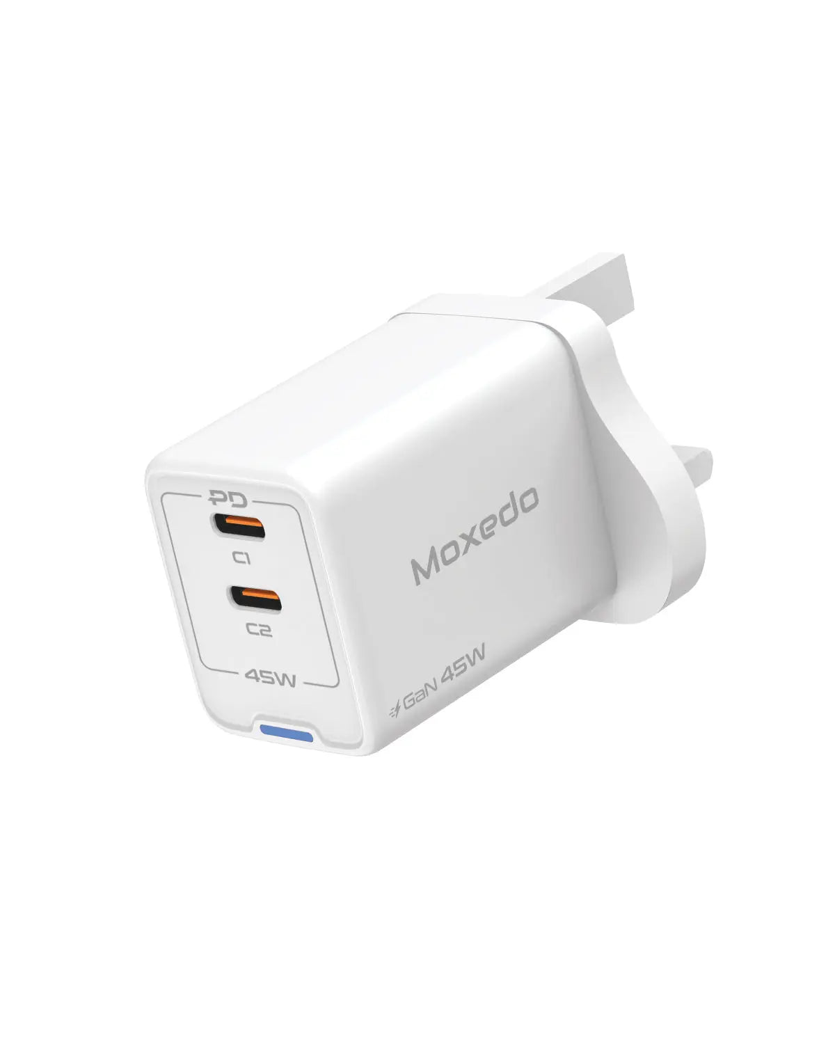 Moxedo Volton Pro 45W GaN Wall Charger Dual USB-C - Main