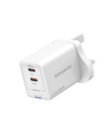 شاحن جداري 45 واط GaN بمنفذي USB-C | Moxedo Volton Pro
