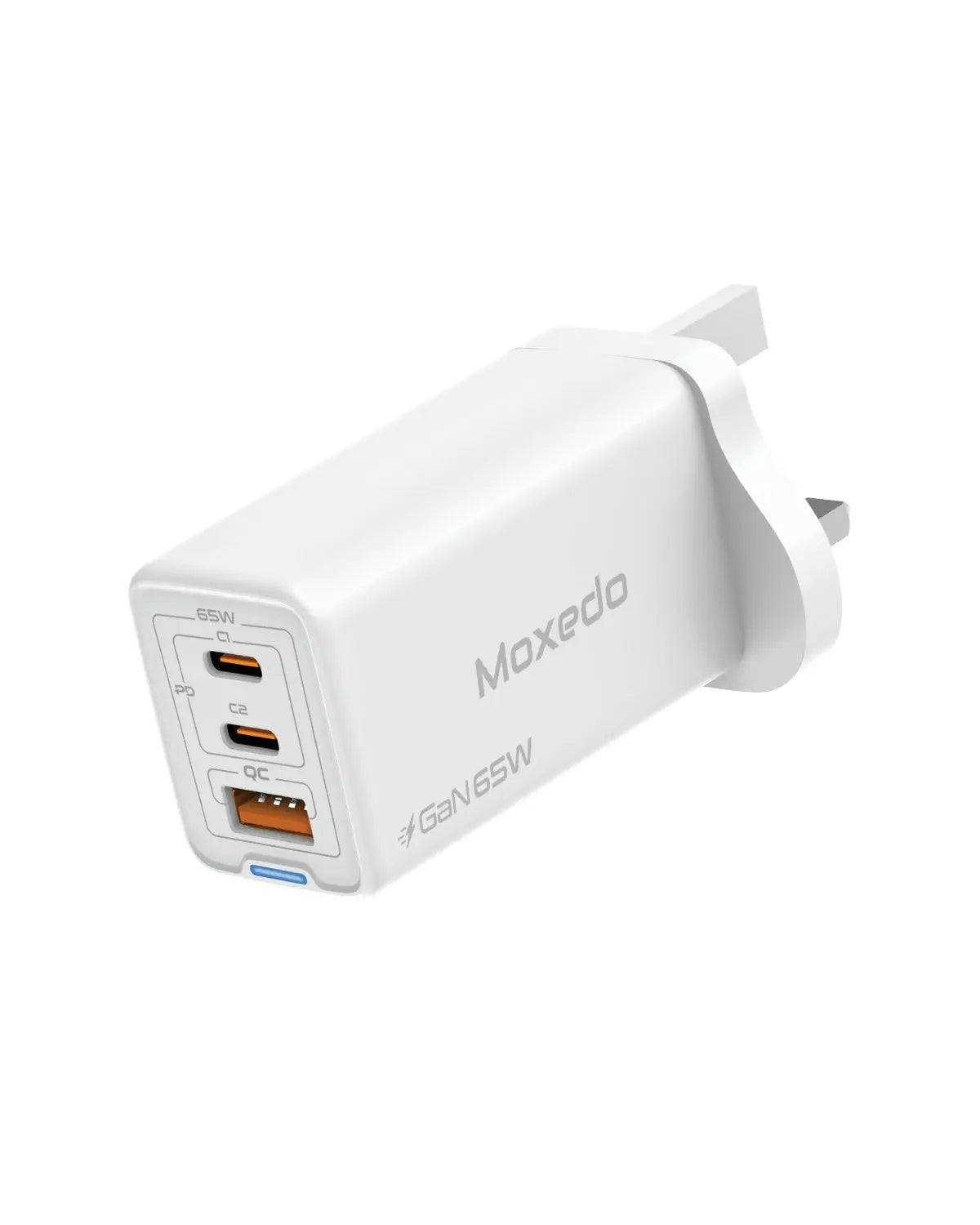 Moxedo Volton Pro 65W GaN Wall Charger 3-port - Main