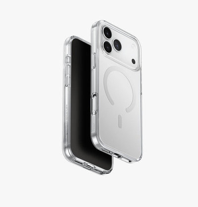 UNIQ Clario recycled plastic case for iPhone 17 Pro Max clear - main view