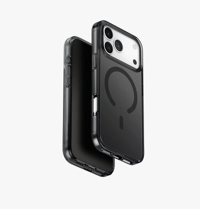 UNIQ Clario recycled plastic case for iPhone 17 Pro Max Smoke - main view