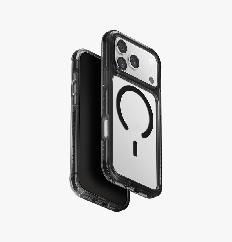 UNIQ Combat triple-layered protective case for iPhone 17 Pro Max Carbon Black - main view