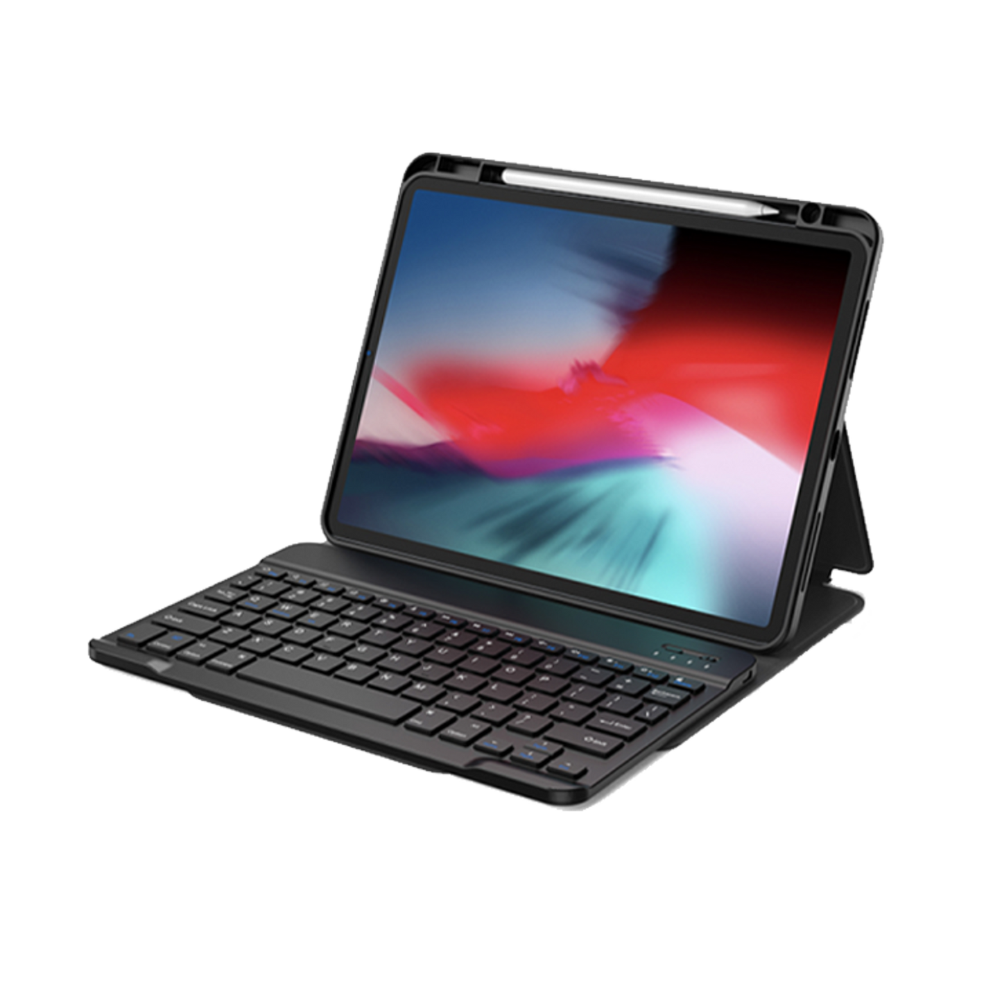 حافظة آيباد مع لوحة مفاتيح 10.9 إنش 2في1 واقية ومقاومة للماء | Protective Keyboard Case for iPad 10.9 2-in-1 Waterproof