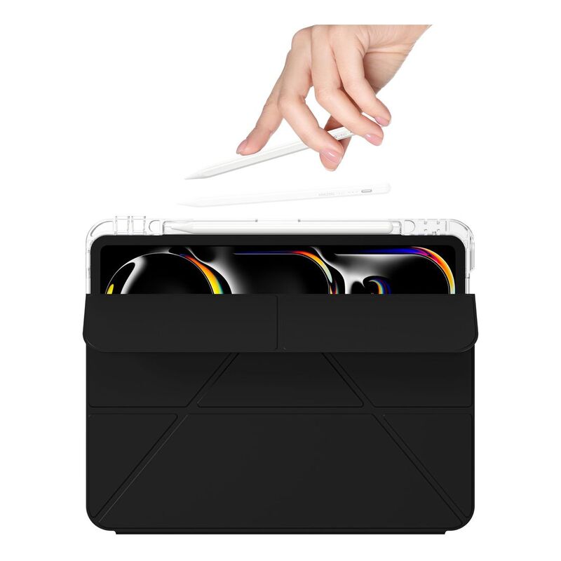 كفر اميزنك ثنك مينيمال للايباد 11 برو 2024 M4 - اسود | AMAZINGTHING Minimal Case for iPad Pro 11" 2024 (M4) - Black