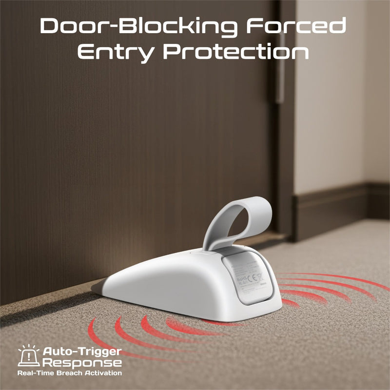 Promate DoorShield White door alarm sensitivity switch - angle view