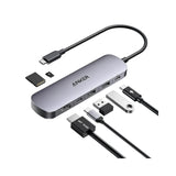 محول أنكر USB-C متعدد المنافذ 7 في 1 لتوسيع التوصيل لأجهزة اللابتوب والأجهزة الحديثة | Anker 7-in-1 USB-C Hub for Laptops & Modern Devices