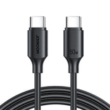 كيبل USB-C إلى USB-C بقدرة 60 واط وطول متر من جويرووم S-A9 | Joyroom S-A9 60W USB-C to USB-C Cable 1m