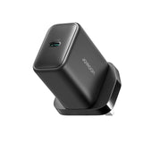 شاحن جويرووم GaN بمنفذ يو اس بي سي وبقدرة شحن 45 واط - اسود | JOYROOM JR-TCG13 45W GaN USB-C Port Super Fast Charger – Black