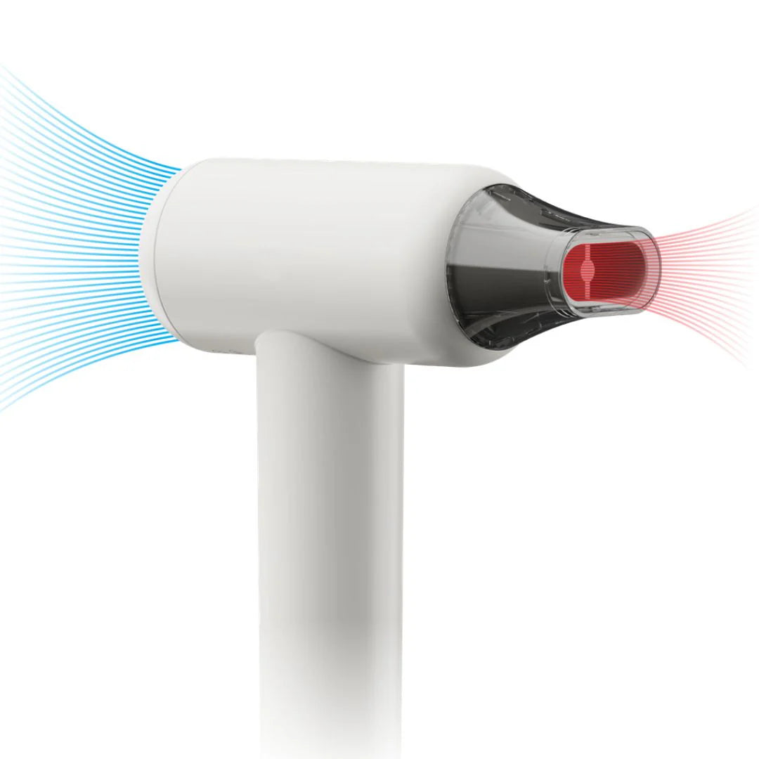 مجفف الشعر الايوني موماكس 1-كير ميني الترا بقدرة 1200 واط | Momax 1-Care Mini Ultra-Speed Ion Hair Dryer, 1200W