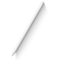 قلم ويوو 2 في 1 ستايلس للتابلت مع لمس بالضغط - ابيض | WiWU 2 in 1 Pencil D Smart Pressure Touch Stylus Pencil Pen - White