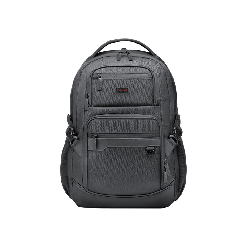 Promate ElitePack-Lite Laptop Backpack 15.6 inch Large Compartments-Front