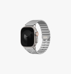 UNIQ Fluo water-resistant silicone Apple Watch band Mist Grey