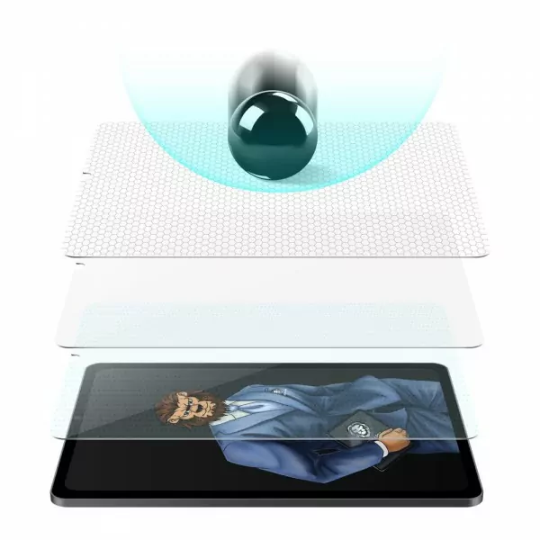 Green Lion Full HD Glass Screen Protector for iPad Air 2 / 9.7" | واقي شاشة جرين ليون الزجاجي عالي الوضوح للآيباد