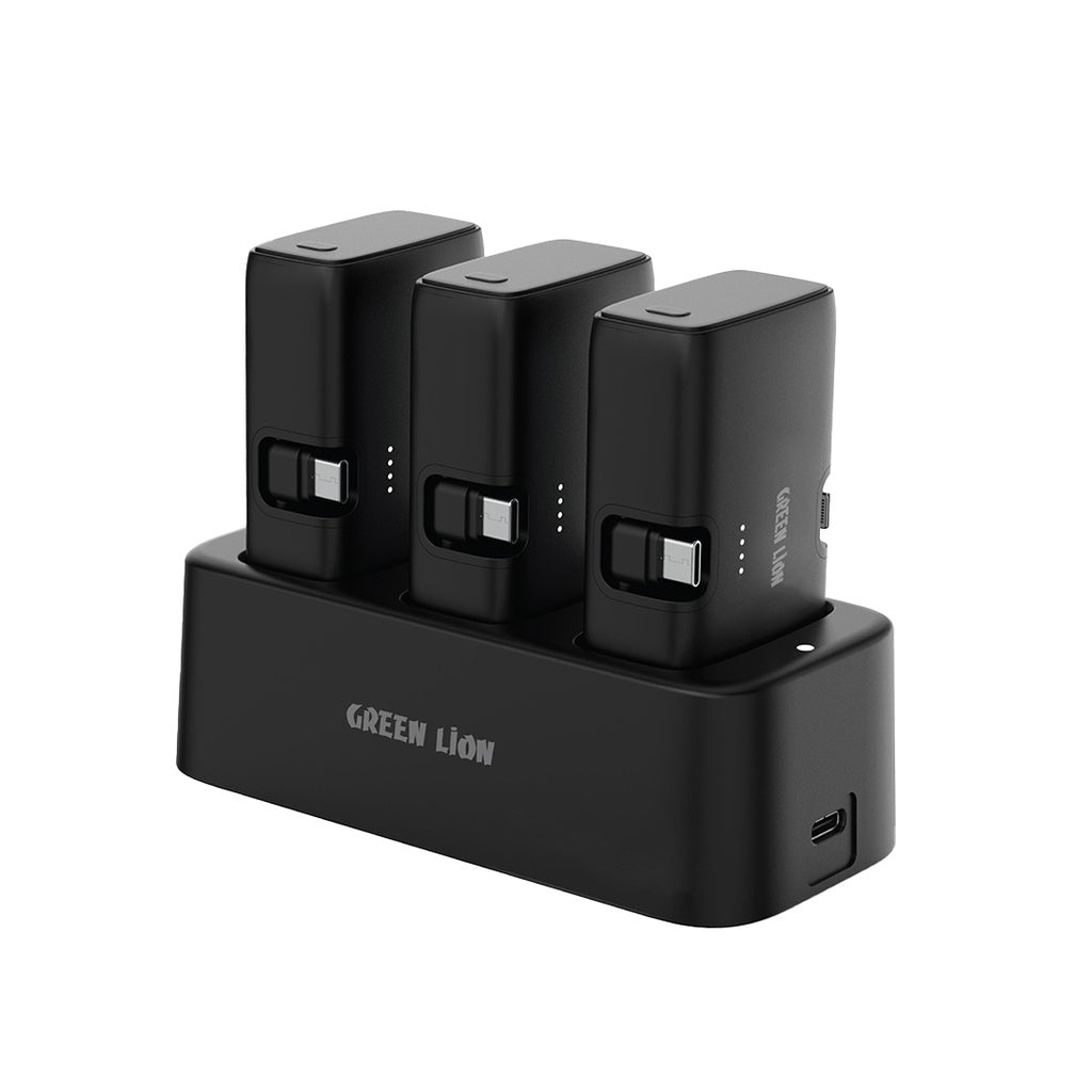 محطة باور بانك 3 في 1 من جرين لايون بسعة 15000 مللي أمبير | Green Lion 3-in-1 Power Bank Station 15000mAh
