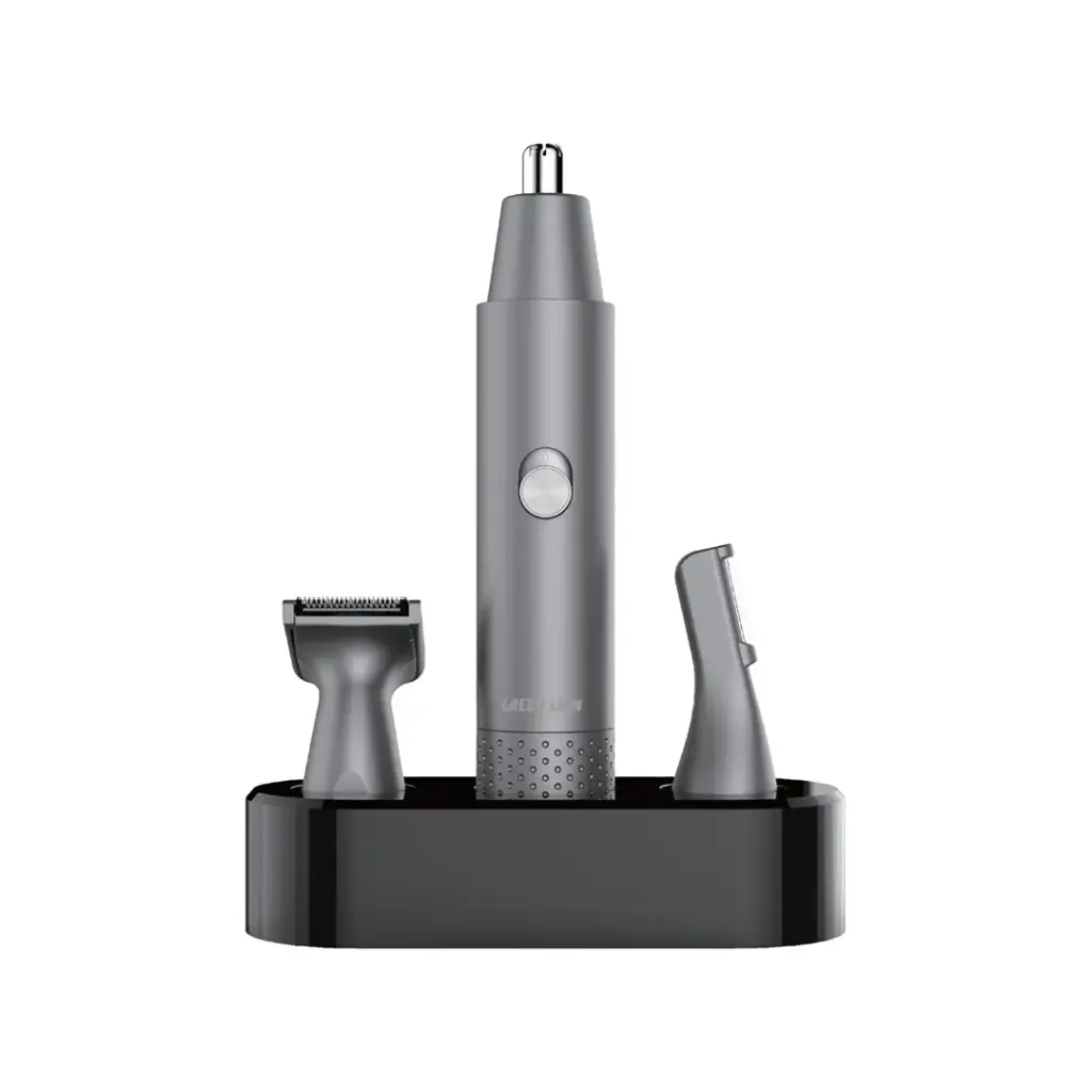 Green Lion 3 in 1 Grooming Kit – Silver | طقم العناية 3 في 1 جرين ليون – فضي