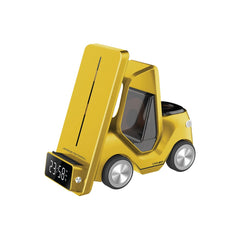 Green Lion 5 IN 1 Forklift Wireless Charger - Orange -Yellow | شاحن جرين ليون اللاسلكي 5 في 1 فوركليفت - برتقالي- أصفر