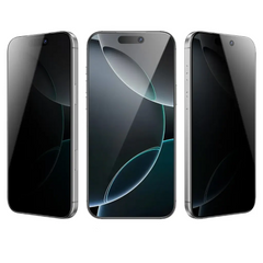 Green Lion 9H Steve Privacy Screen Protector for iPhone 17 - Black | حماية شاشة جرين ليون بخاصية الخصوصية لآيفون 17 - أسود
