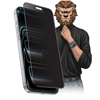 واقي شاشة جرين لايون Steve للخصوصية لآيفون 18 برو ماكس - أسود | Green Lion Steve Privacy Screen Protector For iPhone 18 Pro Max – Black