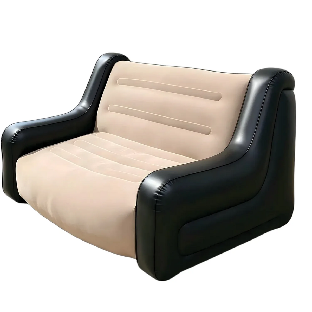 أريكة جرين لايون قابلة للنفخ بمقعدين - بيج | Green Lion Double Seater Inflatable sofa – Beige
