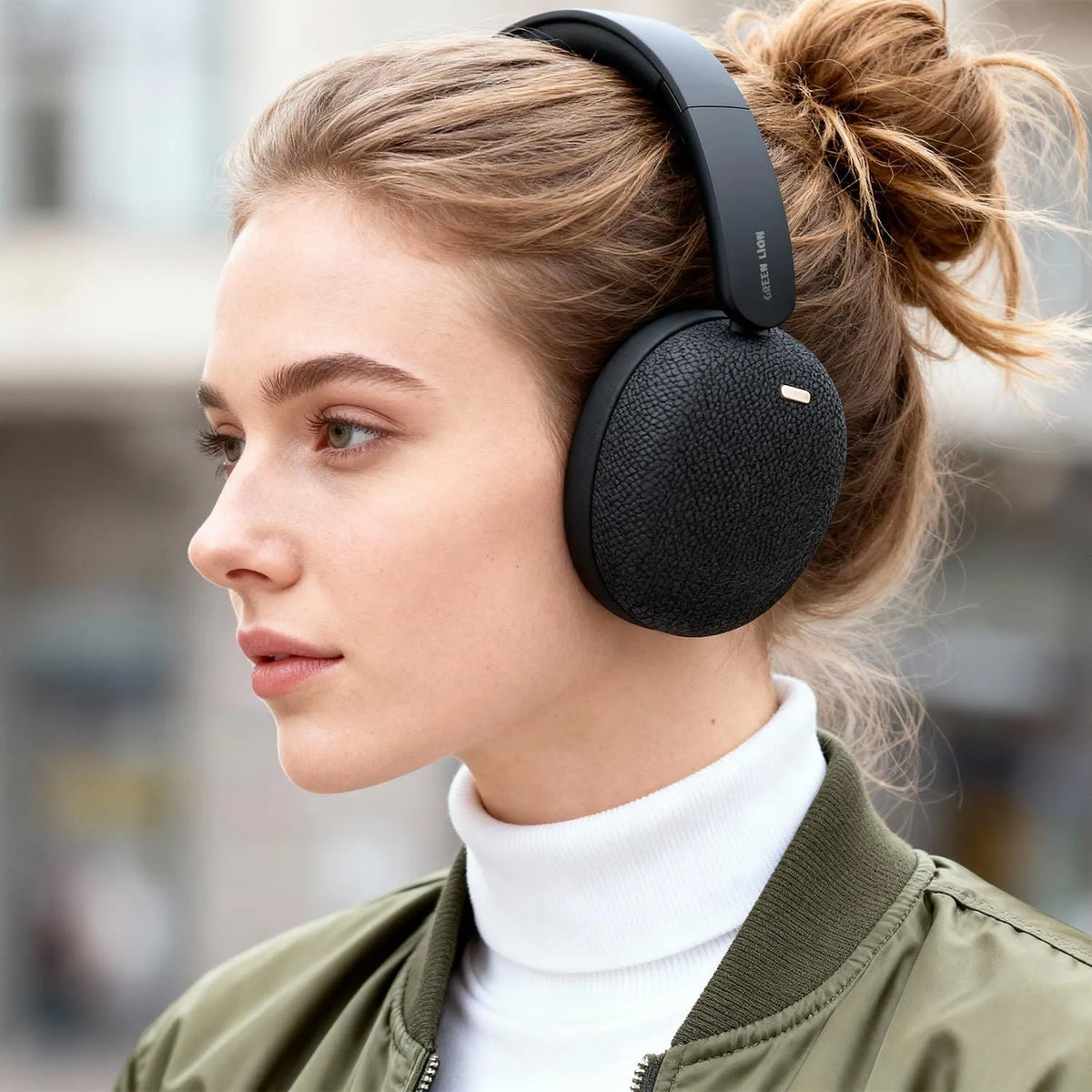 سماعة رأس جرين لايون Denmark لاسلكية - أسود | Green Lion Denmark Wireless Headphone – Black