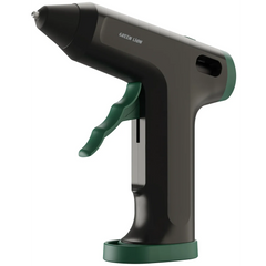 مسدس غراء كهربائي جرين لايون بمقبض مريح - أسود وأخضر | Green Lion ELECTRIC GLUE GUN Ergonomic Pistol – Grip Design – Black and green