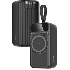 باور بانك جرين لايون Everton بسعة 40000mAh وشحن PD 20W - أسود | Green Lion Everton 40000mAh Power Bank PD 20W – Black