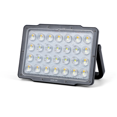 كشاف شمسي جرين لايون مع لوحة شمسية 1400 لومن وبطارية 7200mAh - أسود | Green Lion Solar Floodlight with Solar Panel 7200mAh 1400 LM – Black